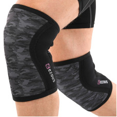 Наколінники для присіду та пауерлфтингу 2штуки CROSSFIT KNEECAP EZOUS A-05 S-XL камуфляж