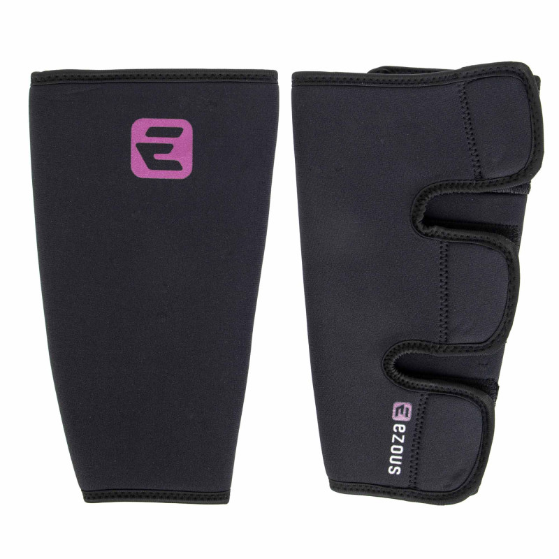 Захист гомілки для важкої атлетики CALF SUPPORT EZOUS A-08 2шт чорний