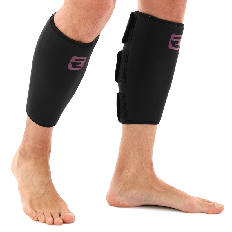 Захист гомілки для важкої атлетики CALF SUPPORT EZOUS A-08 2шт чорний