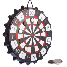 Дартс магнітний із кришками від пляшок BOTTLE CAP 10 кришок і мішень SP-Sport A002P 39см