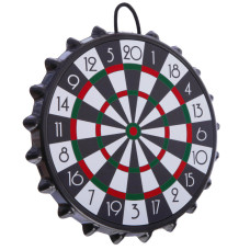 Дартс магнітний із кришками від пляшок BOTTLE CAP 10 кришок і мішень SP-Sport A003P 23см