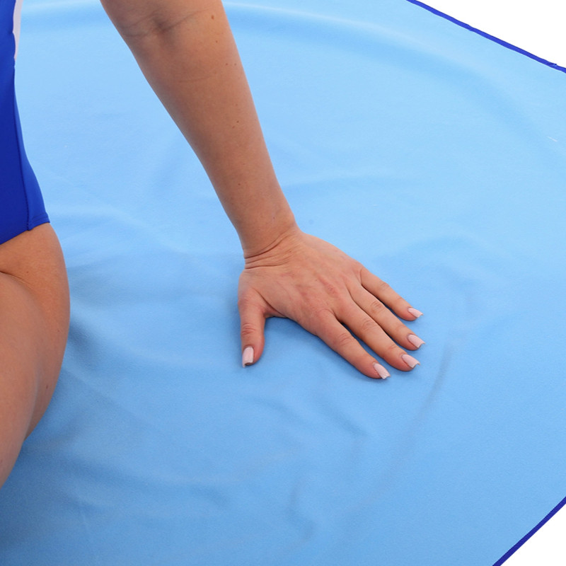 Рушник спортивний швидковисихаючий DRY TOWEL YINGFA A6810 80х158см блакитний
