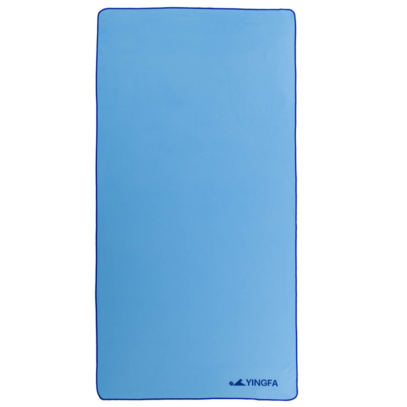 Рушник спортивний швидковисихаючий DRY TOWEL YINGFA A6810 80х158см блакитний