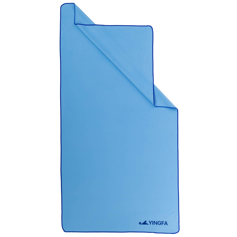 Рушник спортивний швидковисихаючий DRY TOWEL YINGFA A6810 80х158см блакитний