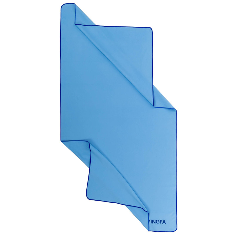 Рушник спортивний швидковисихаючий DRY TOWEL YINGFA A6810 80х158см блакитний