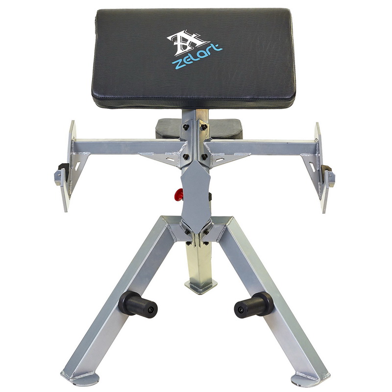 Лава Скотта професійна регульована Zelart ALTAS FITNESS AF4009 сірий