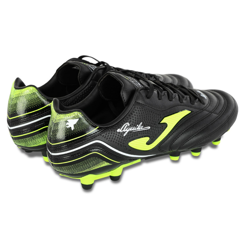 Бутси футбольні JOMA AGUILA AGUS2501FG розмір 37-45 чорний-салатовий