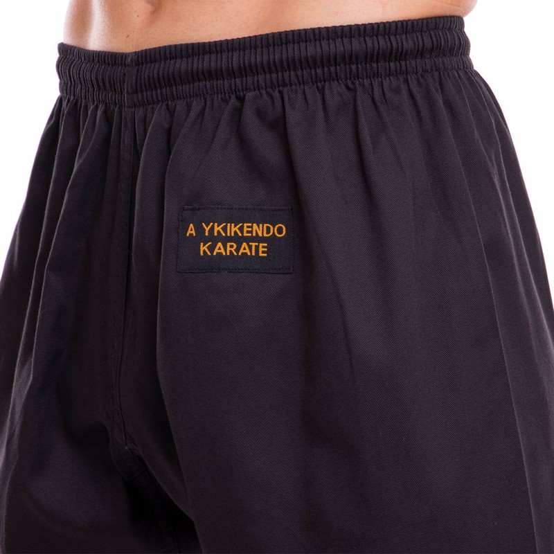 Кімоно для айкікендо карате куртка штани та пояс AYKIKENDO KARATE BALLONSTAR AKS 120-190см червоний-чорний