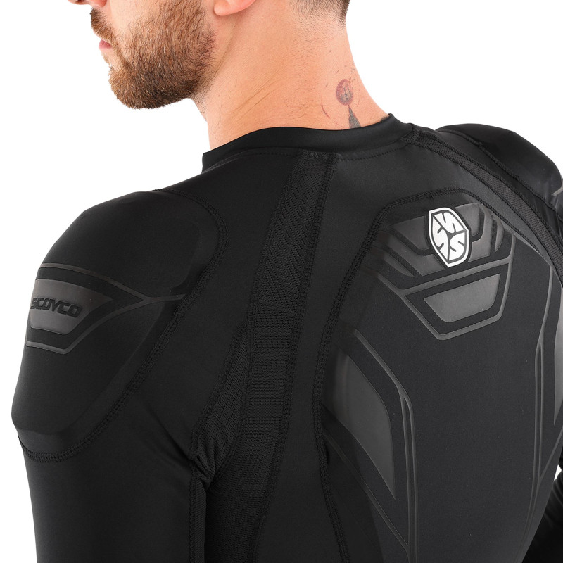 Моточерепаха компресійна SCOYCO Hermes Body armor AM03 M-XL чорний