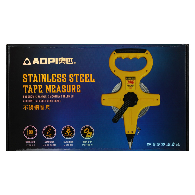 Рулетка спортивна геодезичнаAOPI AP-8050 50м