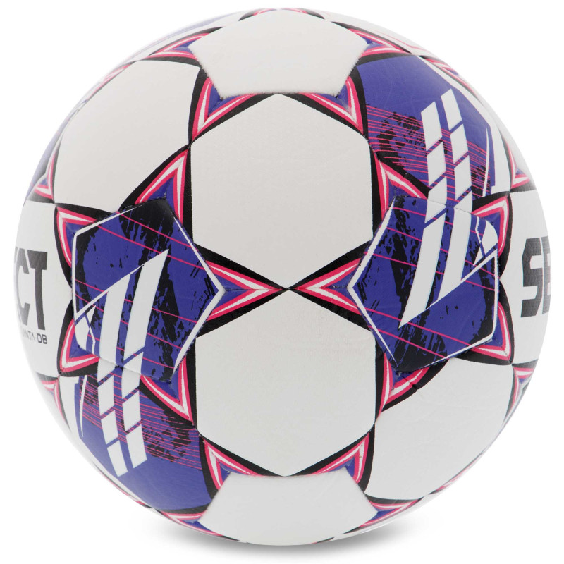 М'яч футбольний SELECT ATLANTA DB FIFA BASIC V23 ATLANTA-5WV №5 білий-фіолетовий