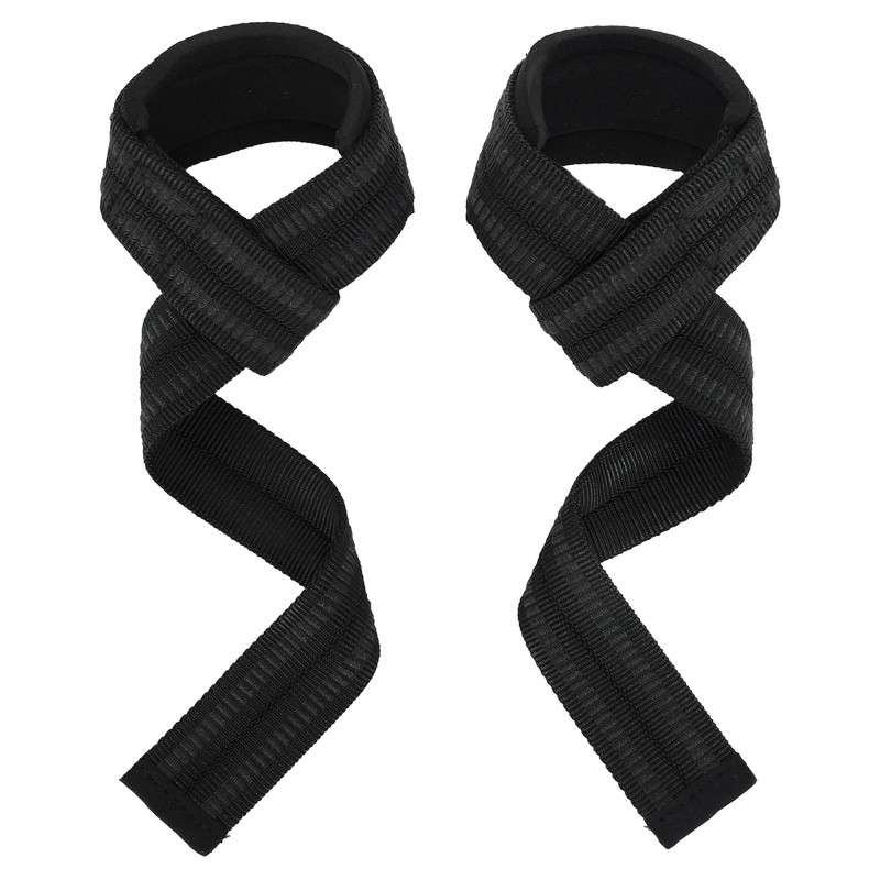Лямки для тяги LIFTING STRAP EZOUS B-04 2шт чорний-сірий