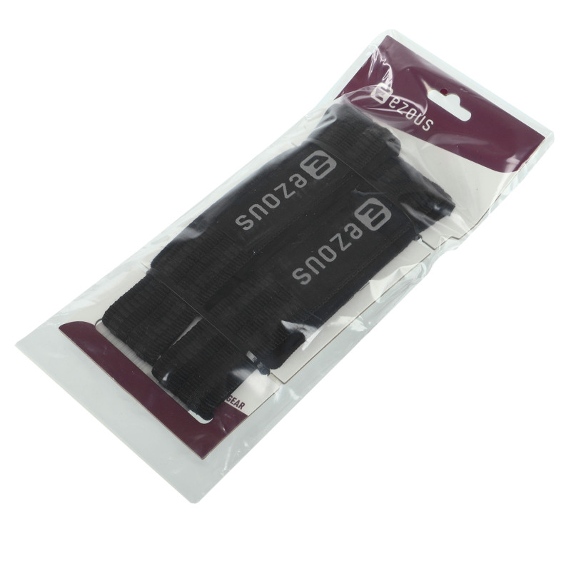 Лямки для тяги LIFTING STRAP EZOUS B-04 2шт чорний-сірий