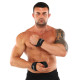 Лямки для тяги LIFTING STRAP EZOUS B-04 2шт чорний-сірий