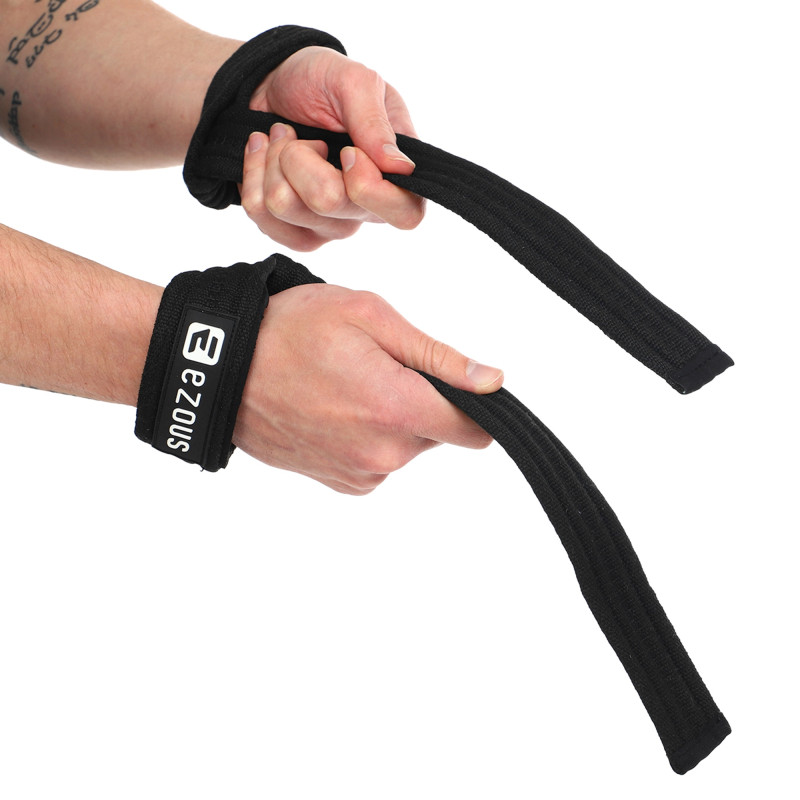 Лямки для тяги LIFTING STRAP EZOUS B-05 2шт чорний