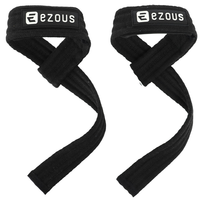 Лямки для тяги LIFTING STRAP EZOUS B-05 2шт чорний