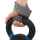 Лямки для тяги LEATHER LIFTING STRAP EZOUS B-07 2шт сірий