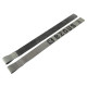 Лямки для тяги LEATHER LIFTING STRAP EZOUS B-08 2шт сірий