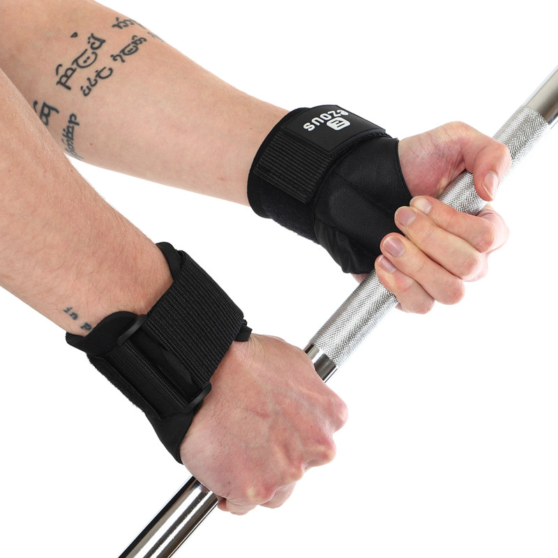 Гаки для підтягування і тяги на зап'ястя LIFTING HOOK EZOUS B-14 2шт чорний