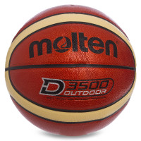 М'яч баскетбольний MOLTEN Outdoor 3500 B7D3500 розмір 7 помаранчевий