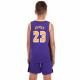 Форма баскетбольна дитяча NBA клуб Los Angeles Lakers 23 BA-0563 S-2XL кольори в асортименті