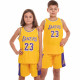 Форма баскетбольна дитяча NBA клуб Los Angeles Lakers 23 BA-0563 S-2XL кольори в асортименті
