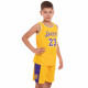 Форма баскетбольна дитяча NBA клуб Los Angeles Lakers 23 BA-0563 S-2XL кольори в асортименті