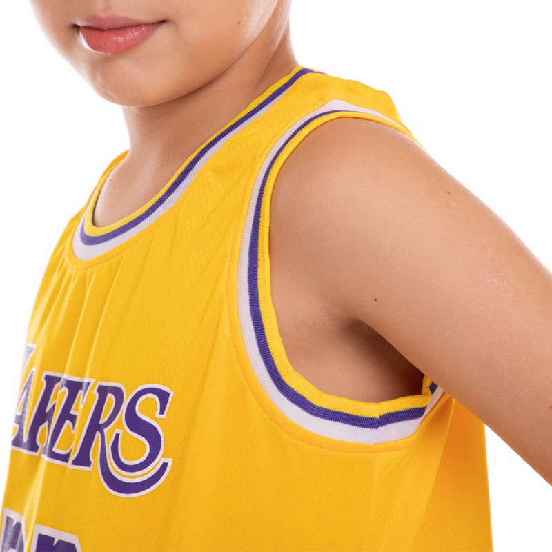Форма баскетбольна дитяча NBA клуб Los Angeles Lakers 23 BA-0563 S-2XL кольори в асортименті