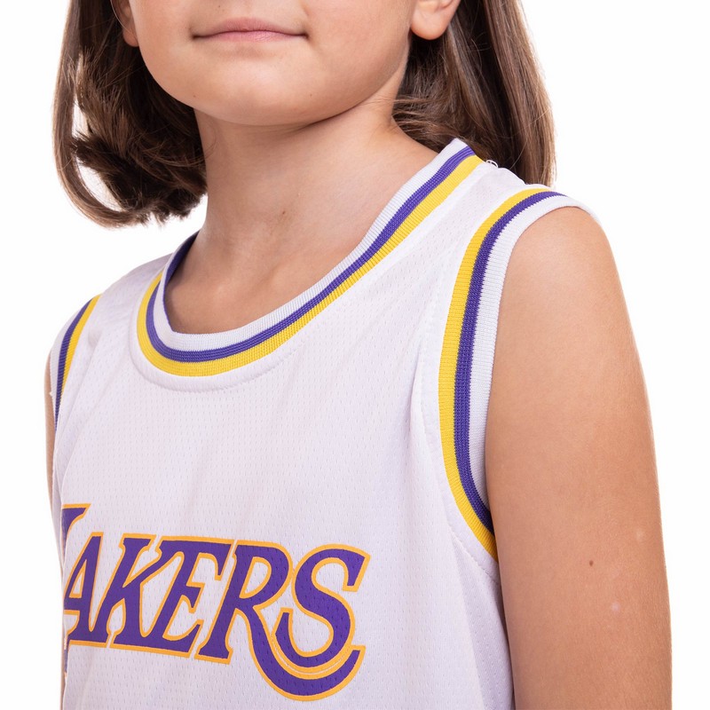 Форма баскетбольна дитяча NBA клуб Los Angeles Lakers 23 BA-0563 S-2XL кольори в асортименті