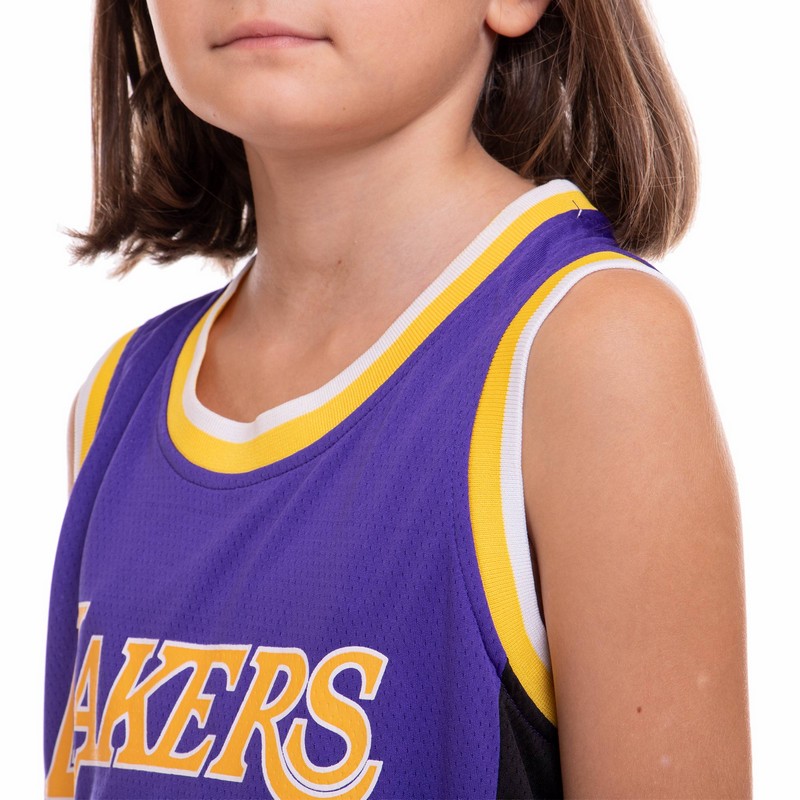 Форма баскетбольна дитяча NBA клуб Los Angeles Lakers 23 BA-0563 S-2XL кольори в асортименті