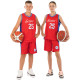 Форма баскетбольна дитяча NBA клуб Philadelphia 76ers 25 BA-0904 S-2XL червоний-синій