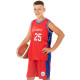 Форма баскетбольна дитяча NBA клуб Philadelphia 76ers 25 BA-0904 S-2XL червоний-синій