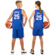 Форма баскетбольна дитяча NBA клуб Philadelphia 76ers 25 BA-0927 S-2XL кольори в асортименті