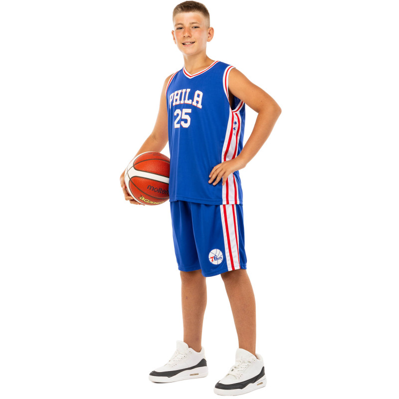Форма баскетбольна дитяча NBA клуб Philadelphia 76ers 25 BA-0927 S-2XL кольори в асортименті