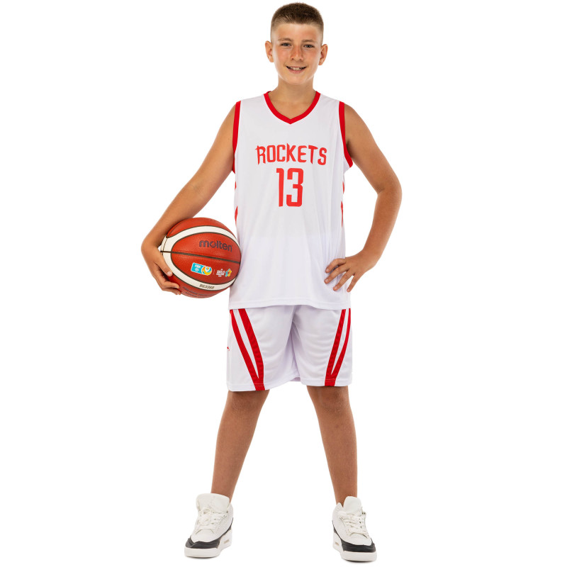Форма баскетбольна дитяча NBA клуб Houston Rockets 13 BA-0966 S-2XL кольори в асортименті