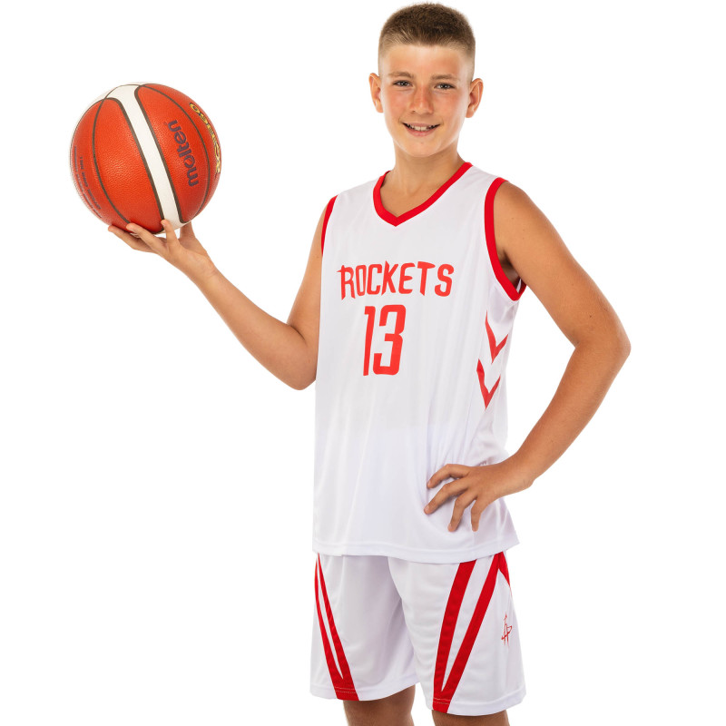 Форма баскетбольна дитяча NBA клуб Houston Rockets 13 BA-0966 S-2XL кольори в асортименті