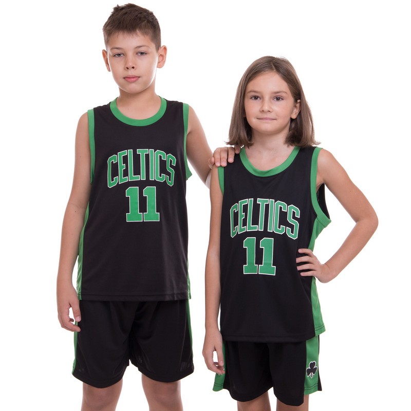 Форма баскетбольна дитяча NBA клуб Boston Celtics 11 BA-0967 S-2XL кольори в асортименті