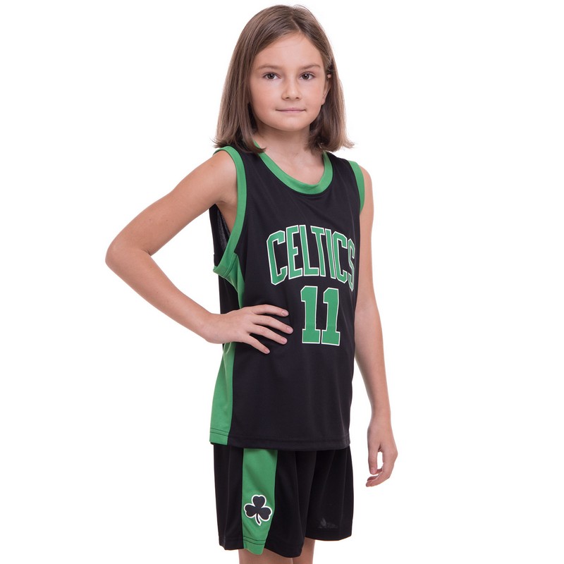 Форма баскетбольна дитяча NBA клуб Boston Celtics 11 BA-0967 S-2XL кольори в асортименті