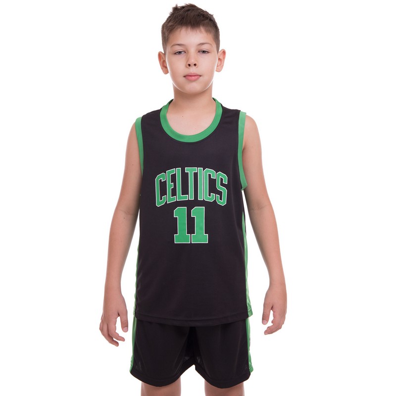 Форма баскетбольна дитяча NBA клуб Boston Celtics 11 BA-0967 S-2XL кольори в асортименті