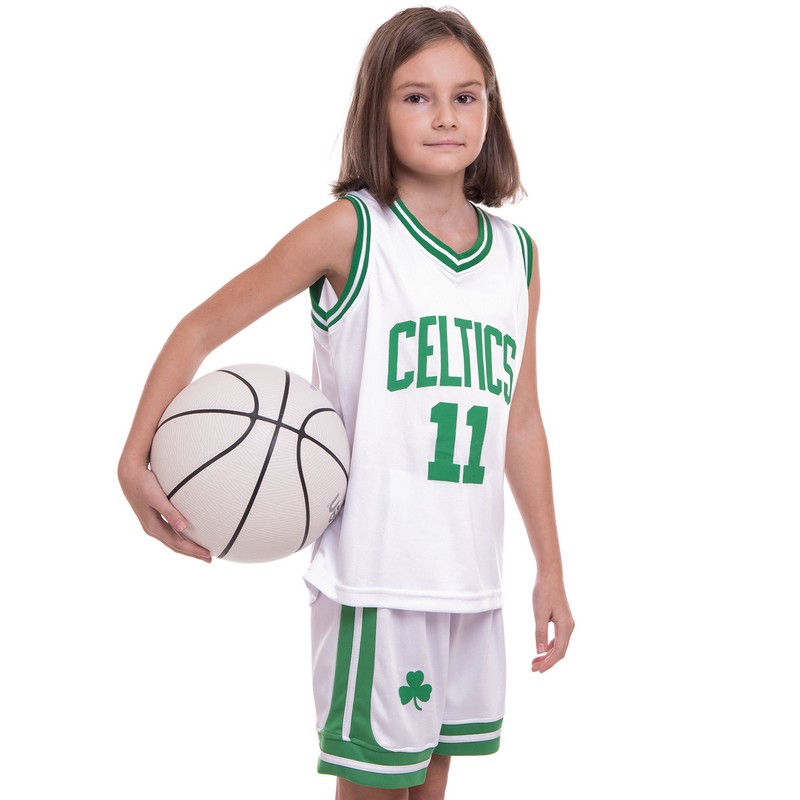 Форма баскетбольна дитяча NBA клуб Boston Celtics 11 BA-0967 S-2XL кольори в асортименті