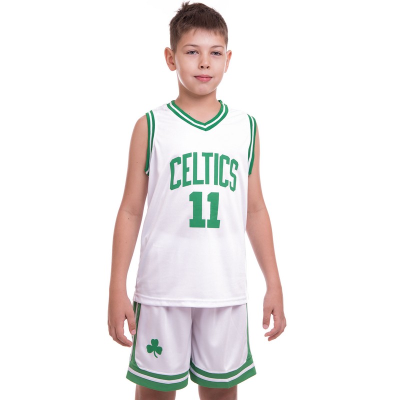 Форма баскетбольна дитяча NBA клуб Boston Celtics 11 BA-0967 S-2XL кольори в асортименті