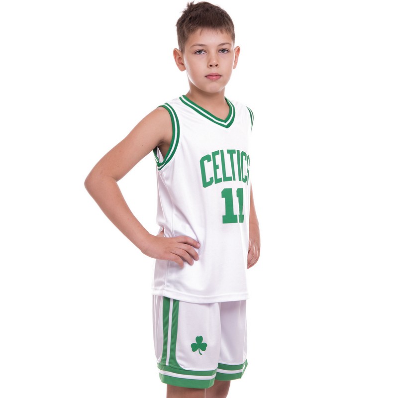 Форма баскетбольна дитяча NBA клуб Boston Celtics 11 BA-0967 S-2XL кольори в асортименті