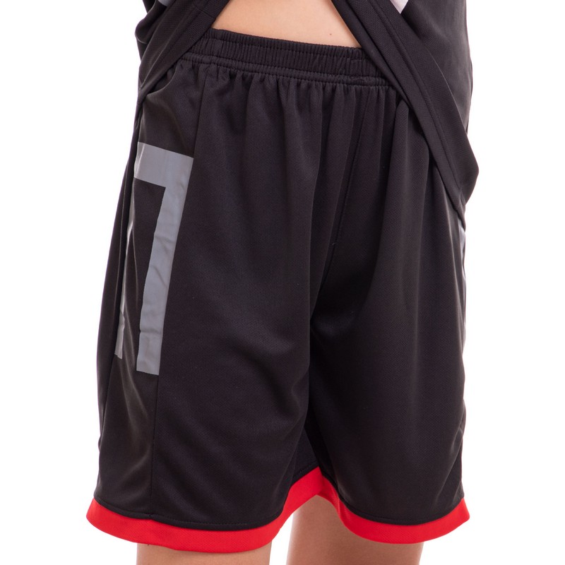 Форма баскетбольна дитяча NBA клуб Houston Rockets 13 BA-0968 S-2XL чорний-червоний