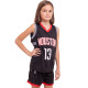 Форма баскетбольна дитяча NBA клуб Houston Rockets 13 BA-0968 S-2XL чорний-червоний