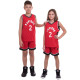 Форма баскетбольна дитяча NBA клуб Toronto Raptors 2 BA-0970 S-2XL червоний-чорний