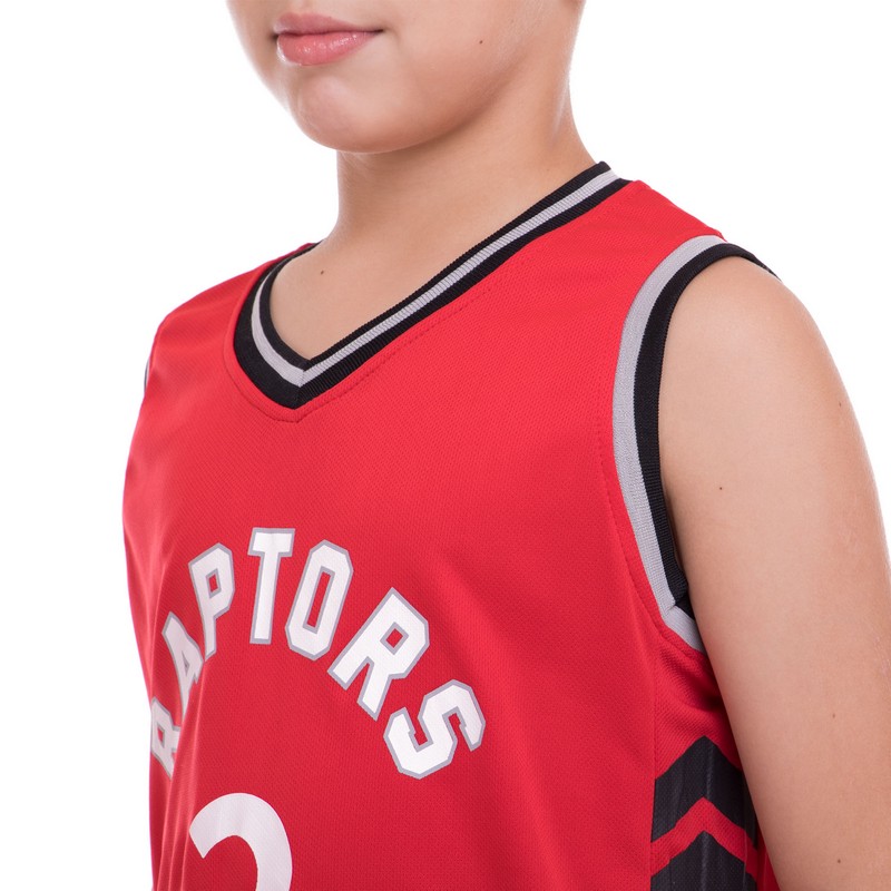 Форма баскетбольна дитяча NBA клуб Toronto Raptors 2 BA-0970 S-2XL червоний-чорний