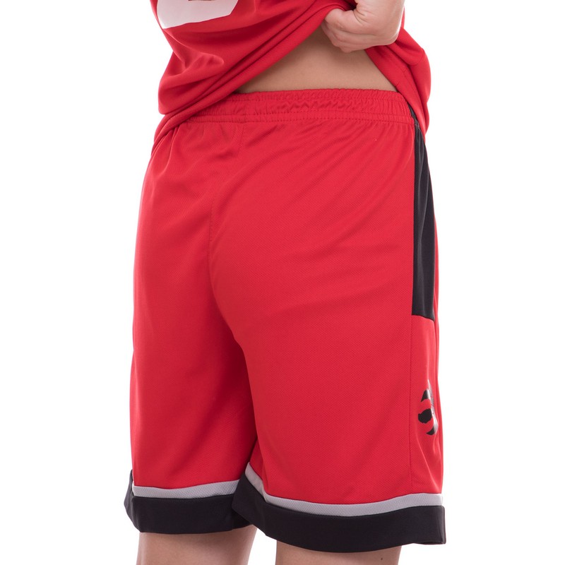 Форма баскетбольна дитяча NBA клуб Toronto Raptors 2 BA-0970 S-2XL червоний-чорний