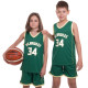 Форма баскетбольна дитяча NBA клуб Milwaukee Bucks 34 BA-0971 S-2XL зелений-жовтий