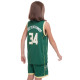 Форма баскетбольна дитяча NBA клуб Milwaukee Bucks 34 BA-0971 S-2XL зелений-жовтий
