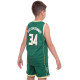 Форма баскетбольна дитяча NBA клуб Milwaukee Bucks 34 BA-0971 S-2XL зелений-жовтий